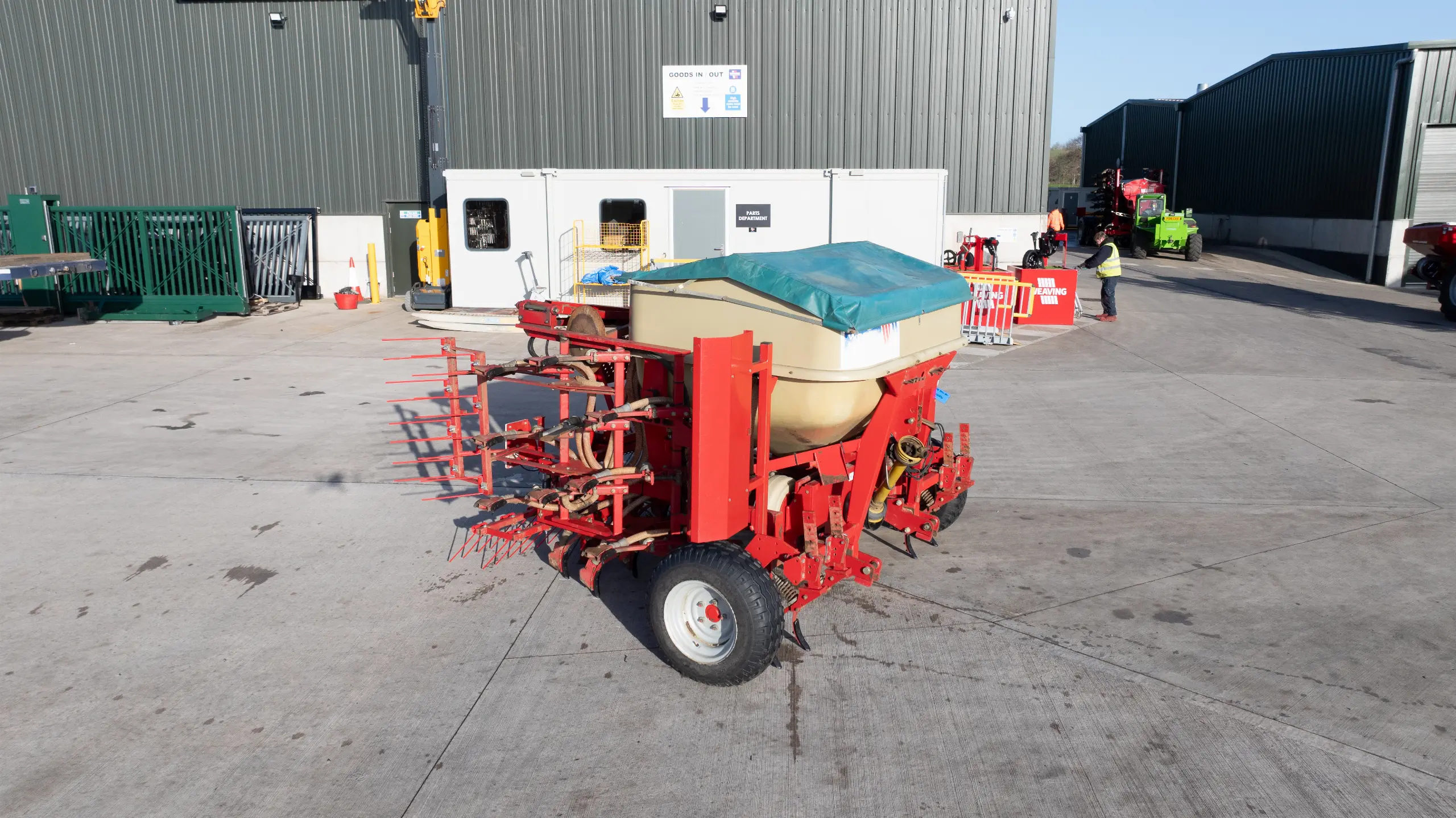 USED WEAVING TINE DRILL 4M